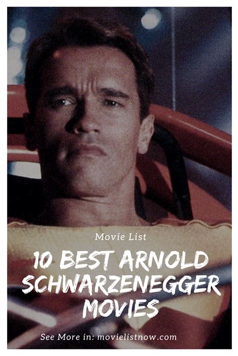 arnold schwarzenegger movies list by year